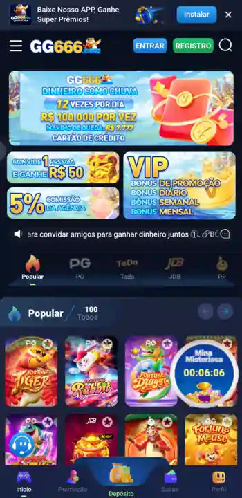 GG666 app baixar para Android e iOS